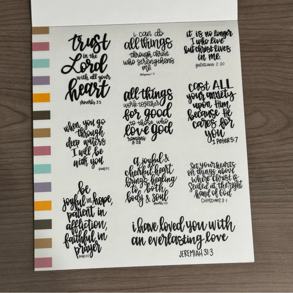 KellofaPlan Faith Sticker Pack, New